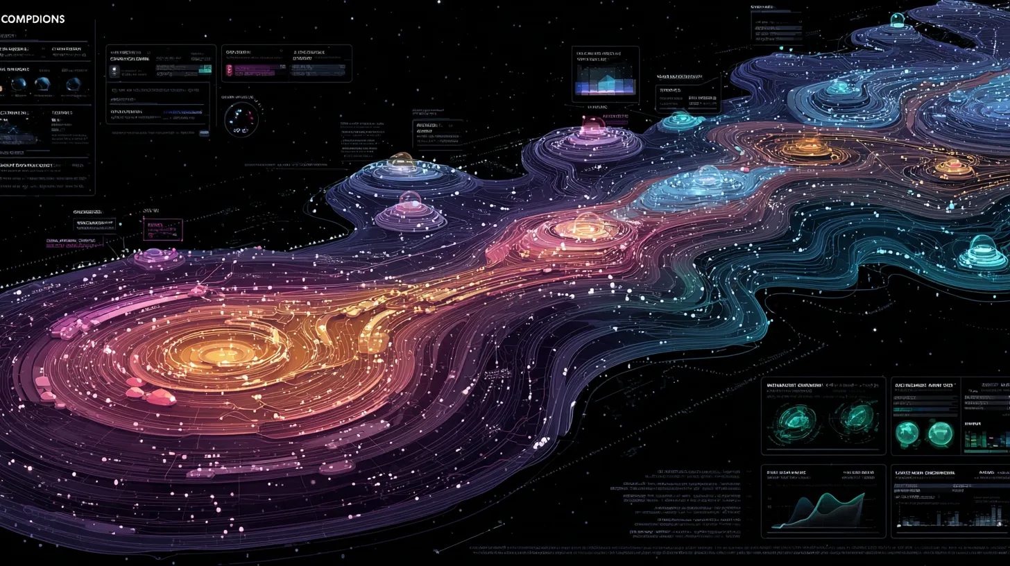 Content architecture topic cluster mapping